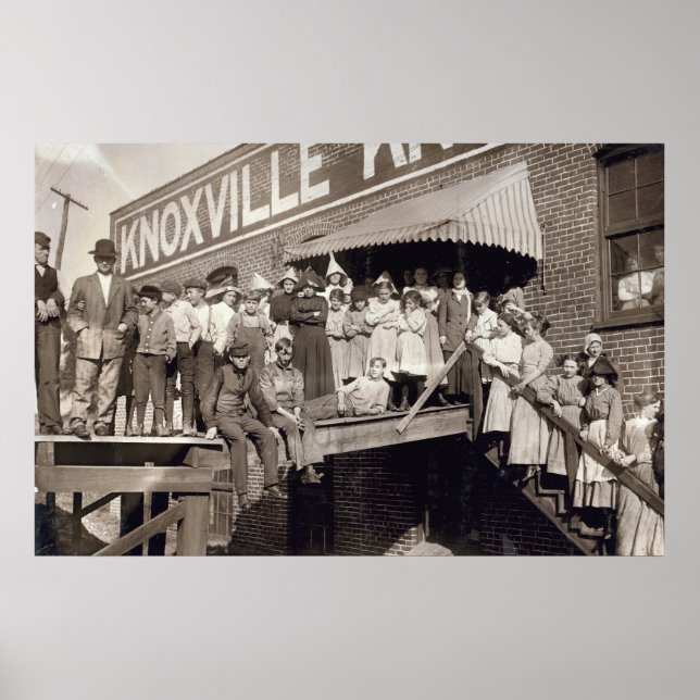 Knoxville Knitting Works, 1910 Poster (Framsidan)