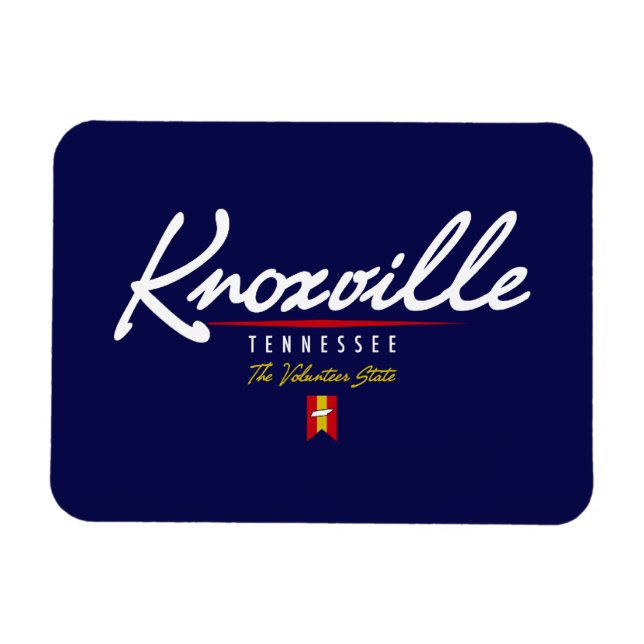 Knoxville Script Magnet (Horisontell)