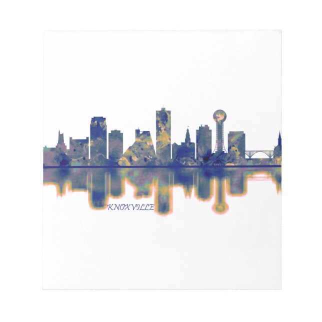 Knoxville Skyline Anteckningsblock (Framsida)