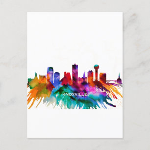 Knoxville Skyline Helg Vykort
