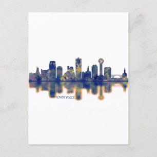 Knoxville Skyline Inbjudan Vykort