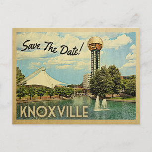 Knoxville spara datumTennessee Meddelande Vykort