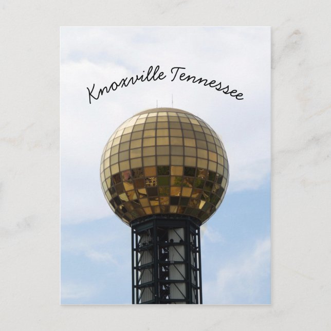 Knoxville Sunsphere Vykort (Framsida)
