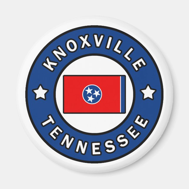 Knoxville Tennessee Magnet (Framsidan)