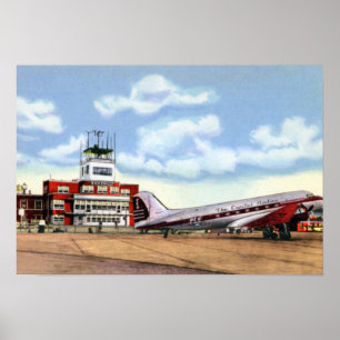 Knoxville Tennessee McGhee Tyson flygplats Poster
