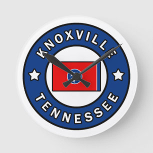 Knoxville Tennessee Rund Klocka