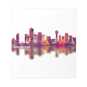 Knoxville Tennessee Skyline Anteckningsblock
