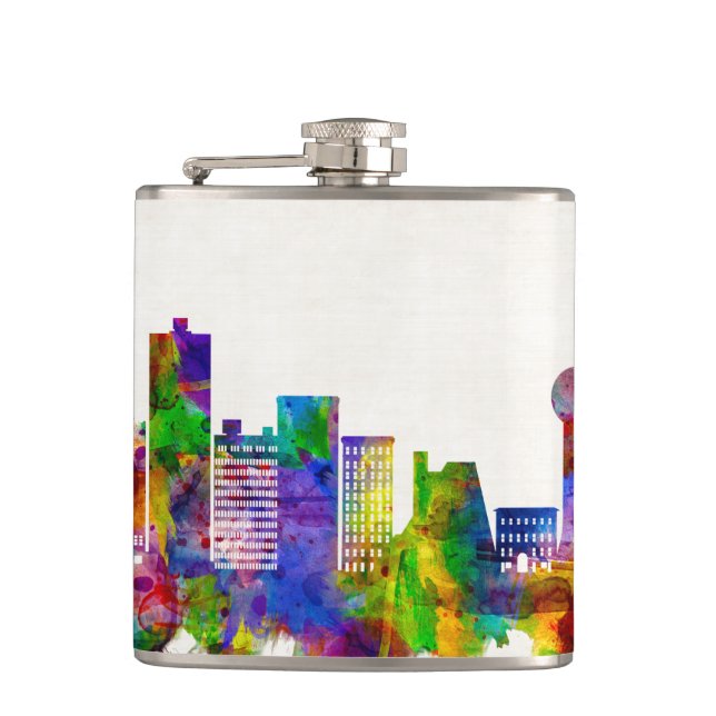 Knoxville Tennessee Skyline Fickplunta (Framsidan)