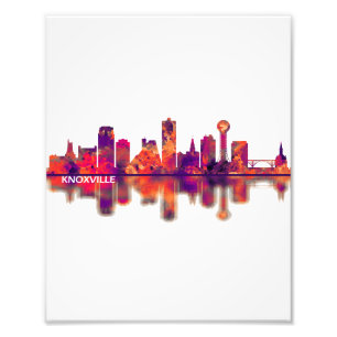 Knoxville Tennessee Skyline Fototryck