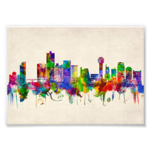 Knoxville Tennessee Skyline Fototryck
