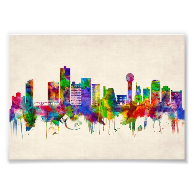 Knoxville Tennessee Skyline Fototryck (Framsidan)