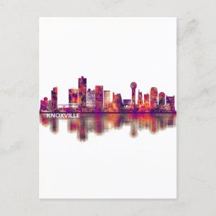 Knoxville Tennessee Skyline Helg Vykort