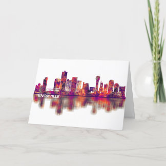 Knoxville Tennessee Skyline Helgkort