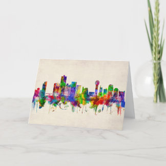 Knoxville Tennessee Skyline Helgkort