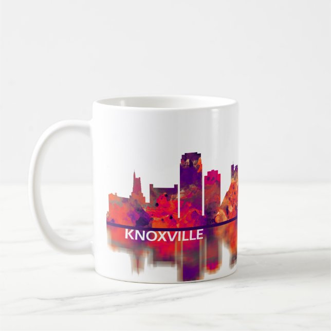 Knoxville Tennessee Skyline Kaffemugg (Vänster)