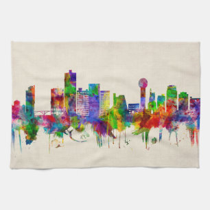 Knoxville Tennessee Skyline Kökshandduk