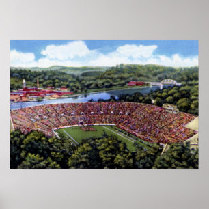 Knoxville Tennessee stadion Poster