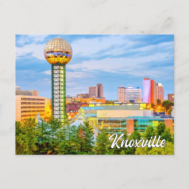 Knoxville, Tennessee, USA Vykort (Framsida)