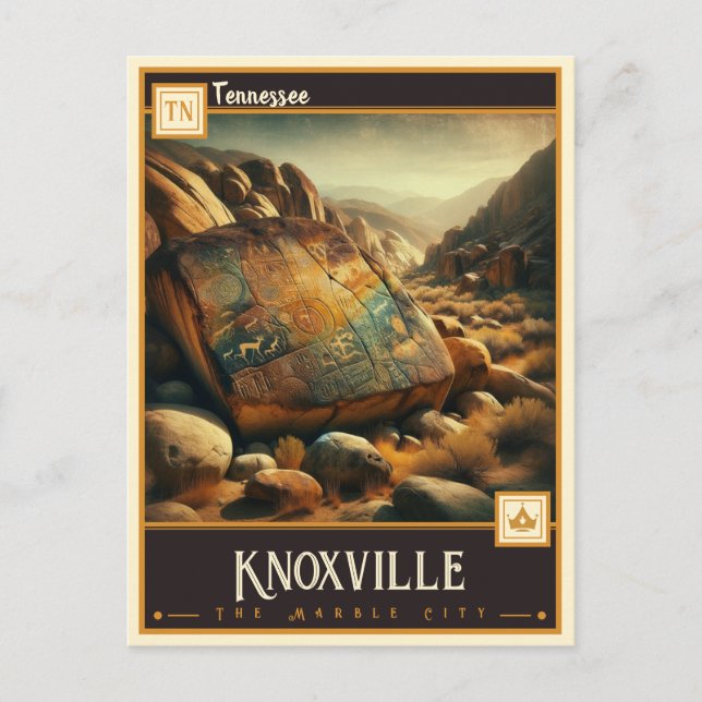 Knoxville, Tennessee | VINTAGE Vykort (Framsida)