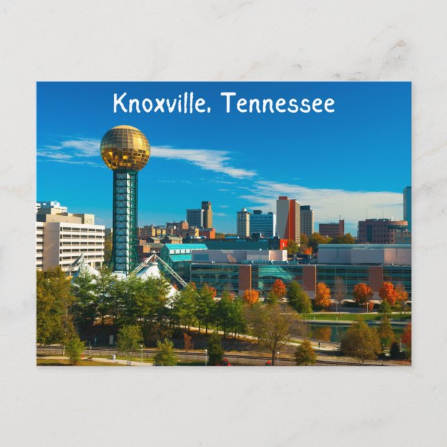 Knoxville Tennessee vykort (Framsida)