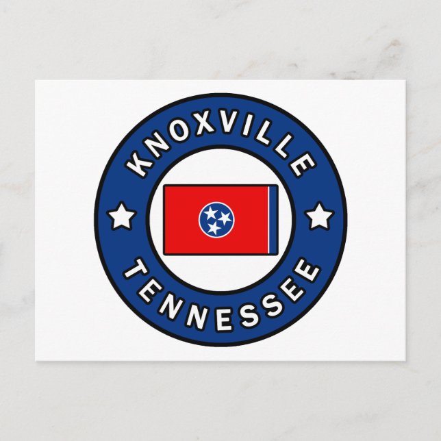 Knoxville Tennessee Vykort (Framsida)