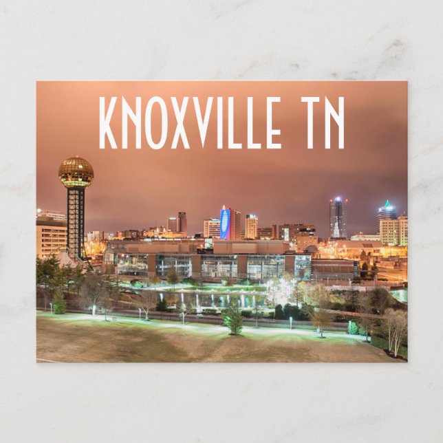 KNOXVILLE TN VYKORT (Framsida)