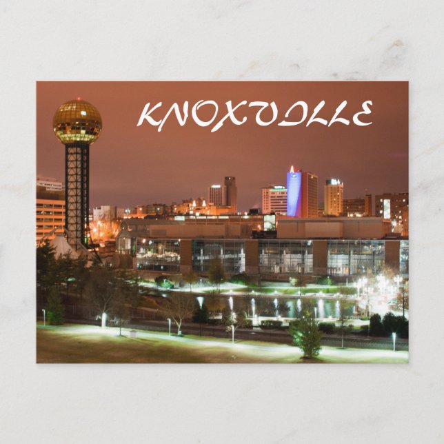 KNOXVILLE TN VYKORT (Framsida)