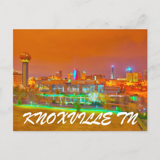 KNOXVILLE TN VYKORT (Framsida)