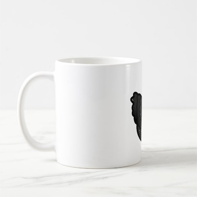 Knubbig Ancona Chicken Kaffemugg (Vänster)