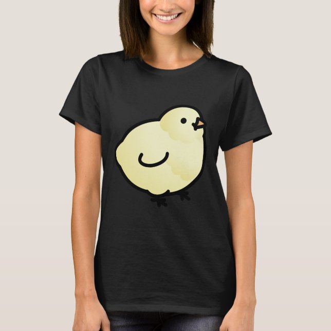 Knubbig Baby Chick T Shirt (Framsida)