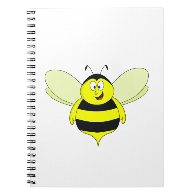Knubbig Bee Anteckningsbok (Framsidan)