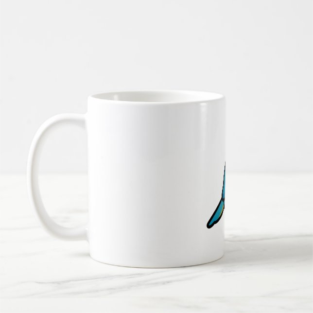 Knubbig Black Handflatan Goliath Cockatoo Kaffemugg (Vänster)
