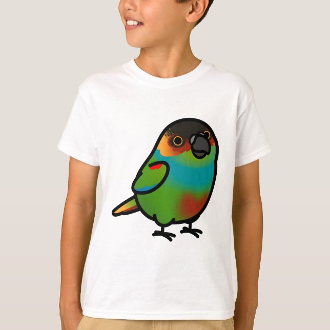 Knubbig Blåstrat, ochre-märkt konure T Shirt (Framsida)
