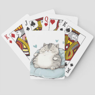 Knubbig Cat Chill Vibes Casinokort