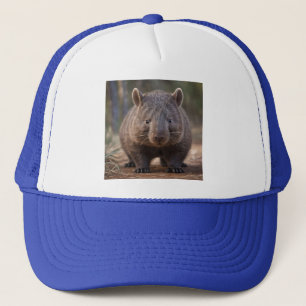 "Knubbig Charm: The Adsible Australian Wombat" Keps