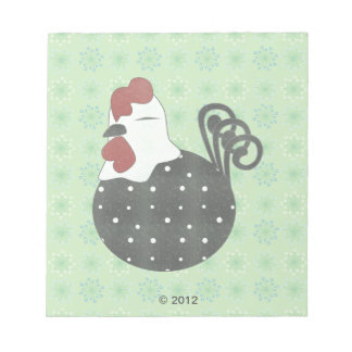 Knubbig Chicken Anteckningsblock