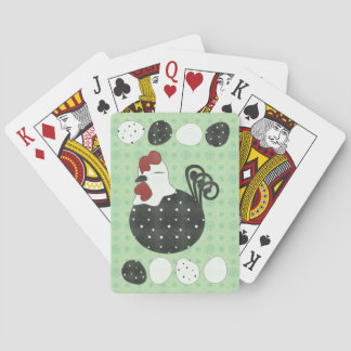 Knubbig Chicken-uppspelningskort Spelkort