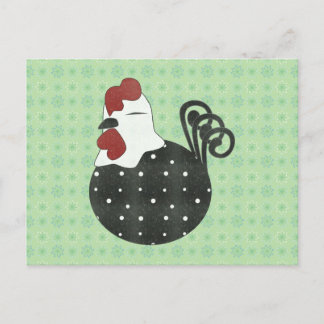 Knubbig Chicken Vykort