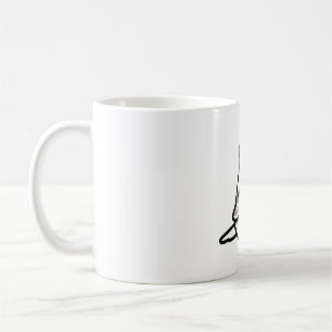 Knubbig Cinnamon White-face Pied Cockatiel Kaffemugg