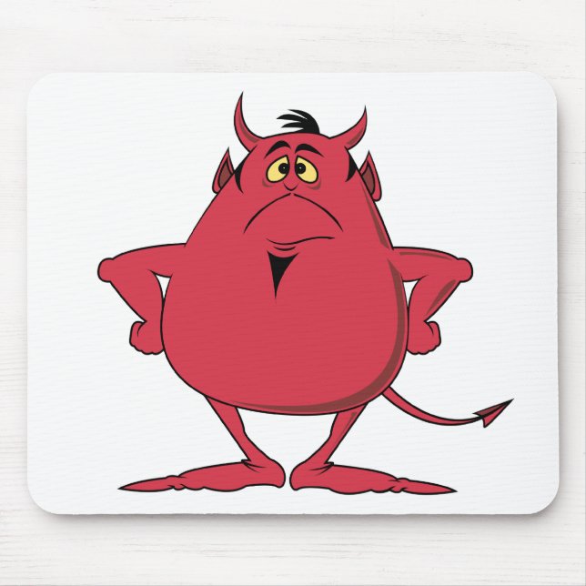 Knubbig demon musmatta (Framsidan)