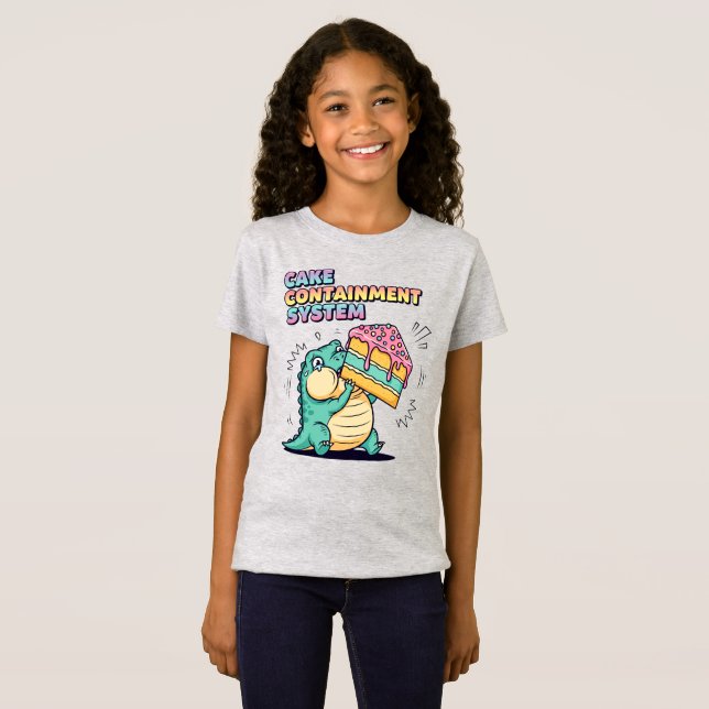 Knubbig Dinosaur-kummelnota T Shirt (Hel framsida)