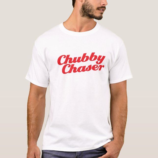 Knubbig eftersläckareutslagsplats tee shirt (Framsida)