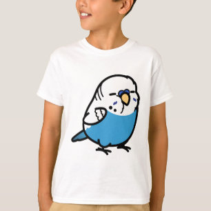 Knubbig English Blue Budgie - Male T Shirt