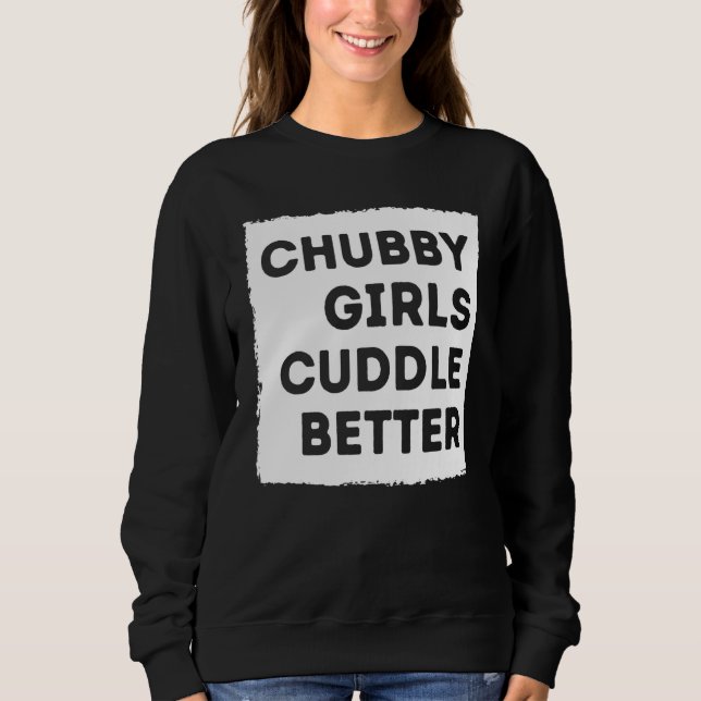 Knubbig Girl Cuddle Bättre än Women-Pridet T Shirt (Framsida)