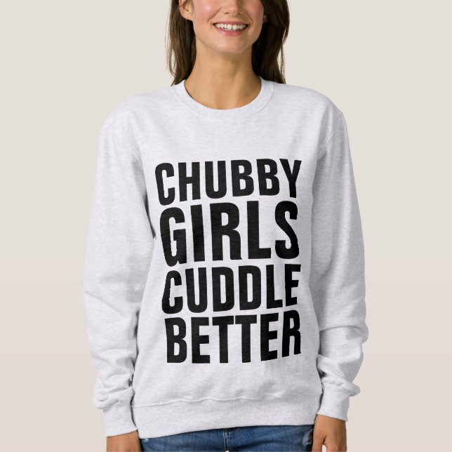 KNUBBIG GIRLS CUDDLE BÄTTRE, T-shirts (Framsida)