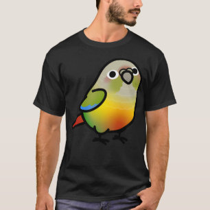 Knubbig Grönt för ananas Cheek Conure T Shirt