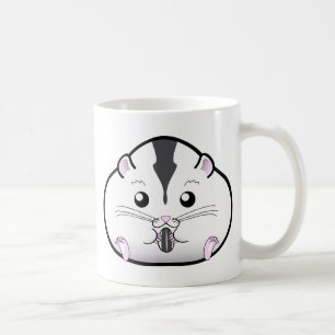 Knubbig halv Hamster för vitryssdvärg Kaffemugg