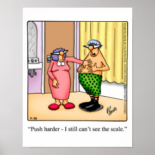 Knubbig Hubby Humor Poster