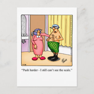 Knubbig Hubby Humor vykort