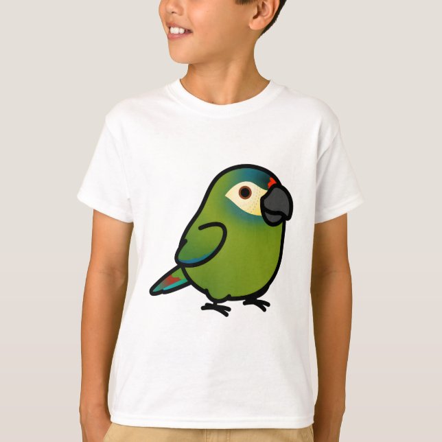 Knubbig Illigers Macaw T Shirt (Framsida)